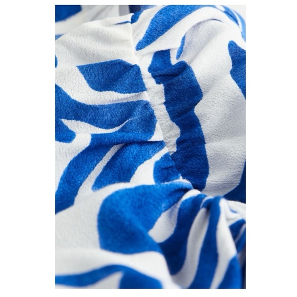 H&M Crepe High Slit Sarong Style Midi Skirt - Picture 2 of 4